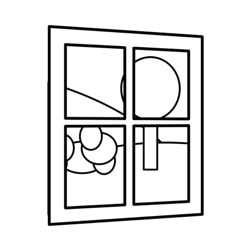 Bild Fenster - Transparenz